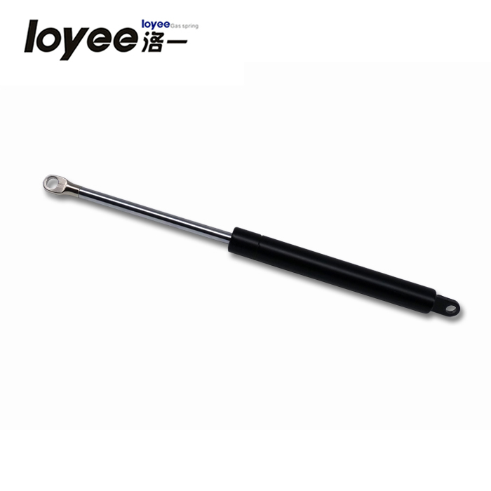 Wall bed gas spring